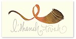 Checkerboard Jewish New Year Cards - Earthly Shofar (HNY-HSM-P)