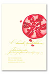 Checkerboard Jewish New Year Cards - Slice of Life (HNY-IMQ-O)