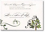 Checkerboard Jewish New Year Cards - Tree (HNY-EVD-G)