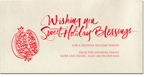 Checkerboard Jewish New Year Cards - Sweet Holiday (HNY-EPG-D)