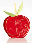 Checkerboard Jewish New Year Cards - Apples and Honey (HNY-AHB-M)