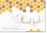 Checkerboard Jewish New Year Cards - Honeycomb (HNY-YAS-U)
