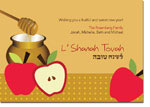 Spark & Spark Jewish New Year Cards (Honey And Apples)