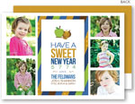 Jewish New Year Cards by Spark & Spark (Sweet Honey Apples - Photo)