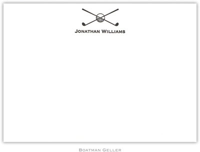 Boatman Geller - Simply Elegant Golf Medium-Sized Letterpress Invitations/Announcements (1A6L020Li15)