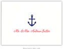 Boatman Geller - Anchor Petite-Sized Letterpress Folded Notes