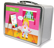 Spark & Spark Lunch Box - Artist At Work (Blonde Girl) (03-LC-1400-1-01)