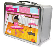 Spark & Spark Lunch Box - Ballerina Studio (African-American Girl) (03-LC-1400-2-04)