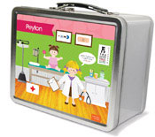 Spark & Spark Lunch Box - Doctor's Visit (Blonde Girl) (03-LC-1400-3-01)
