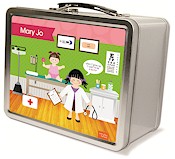 Spark & Spark Lunch Box - Doctor's Visit (Asian Girl) (03-LC-1400-3-05)