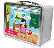 Spark & Spark Lunch Box - Learning Time (Black Hair Girl) (03-LC-1400-4-03)