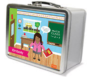 Spark & Spark Lunch Box - Learning Time (African-American Girl) (03-LC-1400-4-04)