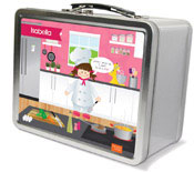 Spark & Spark Lunch Box - A Chef's Taste (Brunette Girl) (03-LC-1400-5-02)