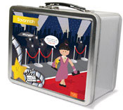 Spark & Spark Lunch Box - In The Spotlight (Black Hair Girl) (03-LC-1400-6-03)