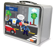 Spark & Spark Lunch Box - Police On Duty (Blonde Boy) (03-LC-1401-4-01)
