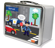 Spark & Spark Lunch Box - Police On Duty (Asian Boy) (03-LC-1401-4-05)