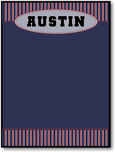 Devora Designs - Magnetic Buletin Boards/Magulletin (Varsity) (MAG-06)
