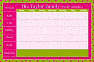 Devora Designs - Magnetic Planners (Preppy Pink & Green) (PFP-10)