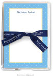 Boatman Geller - Custom Memo Sheets with Acrylic Holders (Swiss Dot) (371A+P04+A19)