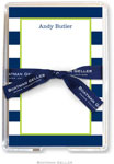 Boatman Geller - Custom Memo Sheets with Acrylic Holders (Awning Stripe) (381A+P03+A12)