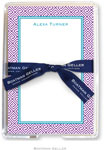 Boatman Geller - Custom Memo Sheets with Acrylic Holders (Greek Tile) (451A+P21+A24)