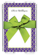 Chatsworth Robin Maguire - Memo Sheets (LA Purple Circles) (DS-10-168-01-51)