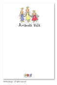 Dinky Designs Memo Sheets - Angels on earth  (M-100A)