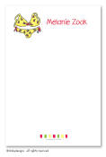 Dinky Designs Memo Sheets - Bikini & cherries  (M-324B)