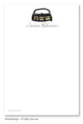 Dinky Designs Memo Sheets - Black & Tan Pocketbook  (M-326B)