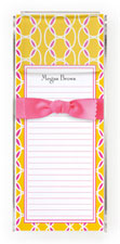 Chatsworth Just Exquisite - Slim Boxed Notes/Memo Sheets (Orange Baubbles) (SPAB-23)