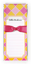 Chatsworth Just Exquisite - Slim Boxed Notes/Memo Sheets (Pink Harlequin) (SPAB-51)