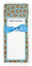 Chatsworth Just Exquisite - Slim Boxed Notes/Memo Sheets (Blue Giraffe) (SPAB-59)