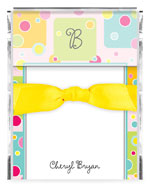 Chatsworth Just Exquisite - Boxed Notes/Memo Sheets (Crazy Dots) (ABN-209)
