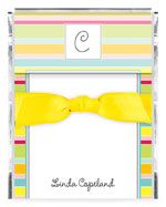 Chatsworth Just Exquisite - Boxed Notes/Memo Sheets (Crazy Stripes) (ABN-210)