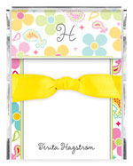 Chatsworth Just Exquisite - Boxed Notes/Memo Sheets (Crazy Flowers) (ABN-211)