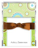 Chatsworth Just Exquisite - Boxed Notes/Memo Sheets (Trendy Dots Lime) (ABN-214)