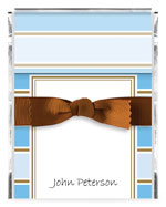 Chatsworth Just Exquisite - Boxed Notes/Memo Sheets (Woodrow's Stripes) (ABN-229)