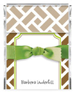 Chatsworth Just Exquisite - Boxed Notes/Memo Sheets (Brown Chippendale) (ABN-236)