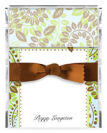 Chatsworth Just Exquisite - Boxed Notes/Memo Sheets (Spring Leaves) (ABN-275)