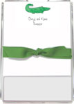 Kelly Hughes Designs - Memo Sheets (Green Gator) (m337)