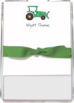 Kelly Hughes Designs - Memo Sheets (Green Tractor) (m347)