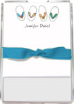 Kelly Hughes Designs - Memo Sheets (Summer Flip Flops) (m549)