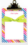 Whitney English Note Sheets - Ribbon Stripe Multi (NS-3022)