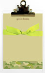 Whitney English Note Sheets - Green Camo (NS-3068)