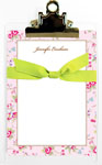 Whitney English Note Sheets - Charlotte Floral Pink (NS-3081)