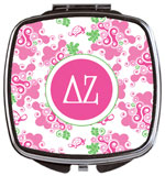 Devora Designs - Compact Mirrors (Delta Zeta - Swirl Dots) DZ
