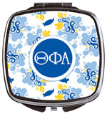 Devora Designs - Compact Mirrors (Theta Phi Alpha - Swirl Dots) QFA