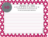 Devora Designs - Mousepads (Alpha Phi - Greek Rings) AF