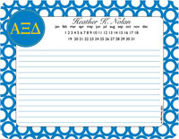 Devora Designs - Mousepads (Alpha Xi Delta - Greek Rings) AXD