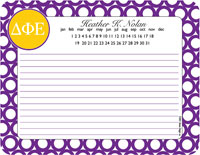 Devora Designs - Mousepads (Delta Phi Epsilon - Greek Rings) DFE